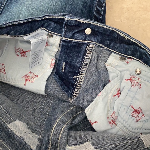 True Religion Skinny Flap Natural Jeans - Picture 6 of 9